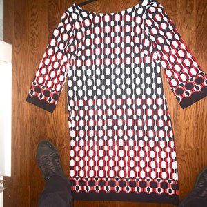 Apt. 9 Geometric Print Dress, size L